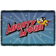 Mighty Mouse Throw Blanket