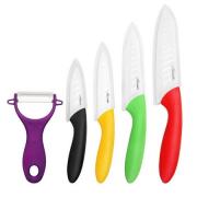 Artaste 5 Piece Ceramic Knife Set