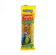 Vitakraft Crunch Sticks Variety Parakeet Treat  3 Sticks  2.4 oz.