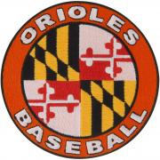 Baltimore Orioles Circle Emblem Sleeve Patch