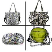 Amy Michelle New Orleans Bebe Stylish Designer Tote Diaper Bag