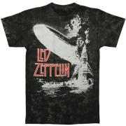 Led Zeppelin Men s Zeppelin Tie Dye T-shirt XX-Large Grey