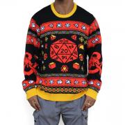 Dungeons and Dragons Sweater GameStop Exclusive, Size: Small, ThinkGeek