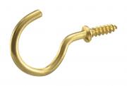 HILLMAN Medium Metal Cup Hook 1 lb. 8 pk 1/2 in. L