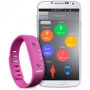 Xtreme Cables Xfit Bluetooth Activity and Sleep Monitor Wristband- Pink