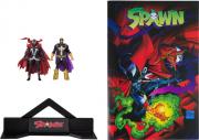 McFarlane Toys Spawn Page Puncher: Comic Book with Spawn and Anti-Spawn Mini Figures set - 2pk