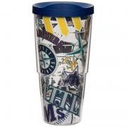 MLB Seattle Mariners All Over 24 oz Tumbler with lid