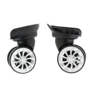2 pieces replacement wheels castors spare wheel for luggage trolley