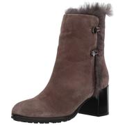 Aquatalia Women's Evangeline Suede Ankle Boot, Anthracite, 9
