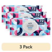 (3 pack) Pet Life Unlimited Cleansing Dog Wipes Fragrance Free 72ct