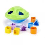 Maven Gifts: Green Toys Train, Blue/Red with Green Toys Dump Truck