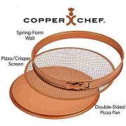 Copper Chef 12  Perfect Pizza & Crisper Pan 3-Piece Set