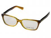 Michael Kors MK 4039-3218 Lyra Amber Gradient Rectangular Women s Acetate Eyeglasses Amber Gradient - 52 millimeter