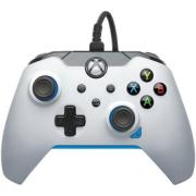 PDP Wired Controller Ion White for Xbox Series X|S  Gamepad  Wired Video Game Controller  Gaming Controller  Xbox One  Officially Licensed - Xbox Series X