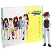 Creatable W Orld Deluxe Character Kit Customizable Doll  Black Straight Hair