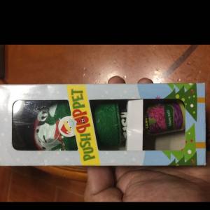 Push Puppet -Push Pop Candy - Elf Green