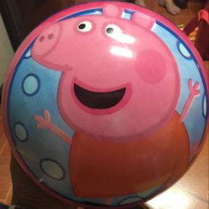 Peppa Pig Vinyl Playball by John - Made in Germany