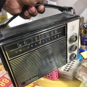 Waltham 10 Transistor radio 1960