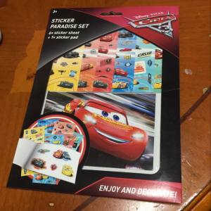Disney Pixar Cars 3 - Sticker Paradise Set