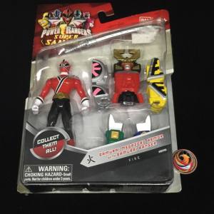 Saban's Power Rangers Super Samurai Megazord Armor With 4