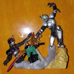 Masked Rider Black In Battle Hopper And Shadowmoon