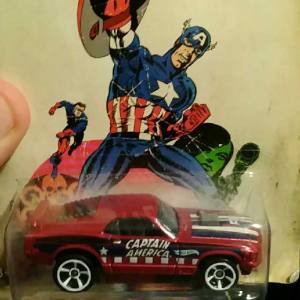 70 Ford Mustang Mach 1 Captain America