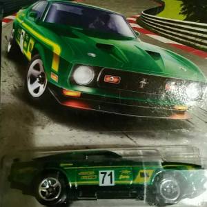 71 Mustang Mach 1 Green