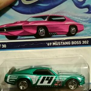 69 Ford Mustang Boss 302 Green