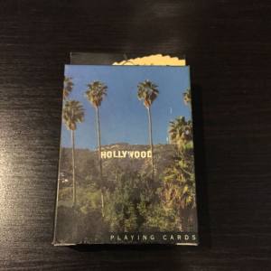 Hollywood Sign Playing Cards
