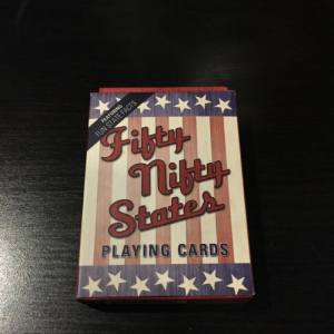 Fifty Nifty States Playing Cards