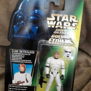 Star Wars Power Of The Force Luke Skywalker Stormtrooper 