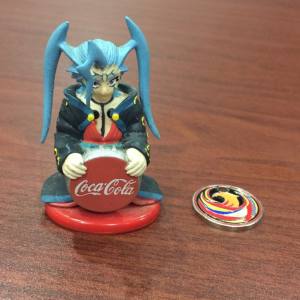 Final Fantasy 10 Seymour Guado Coca Cola Promo Mini Figure 2.5 Inch