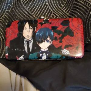 Black Butler Sebastian and Ciel Purse Wallet