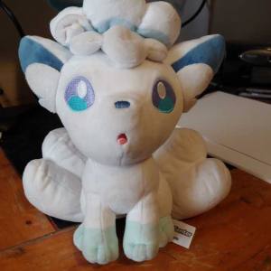 Pokemon Center Alolan Vulpix Stuffed Animal