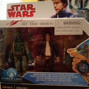 Star wars Han Solo and boba Fett duo pack