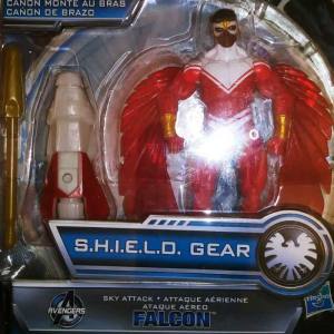 Marvel Universe hasbro 2013 avengers assemble shield gear Sky attack Falcon