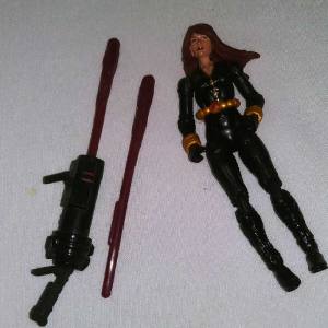 Marvel universe hasbro 2013 Avengers Assemble shield gear Inferno canon black widow