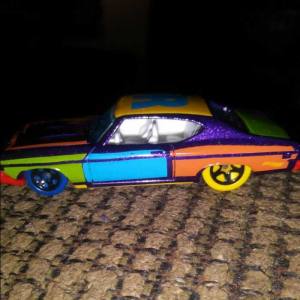 Hot wheels 69 chevelle 55 396