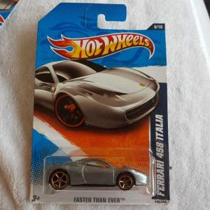 Ferrari 458 Italia Silver