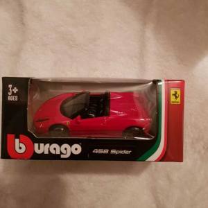 Bburago Ferrari 458 Spider Red