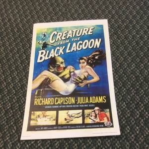 Creature From The Black Lagoon movie poster