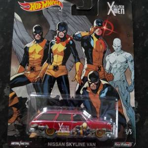 Hotwheels Premium Xmen Nissan Skyline Van 