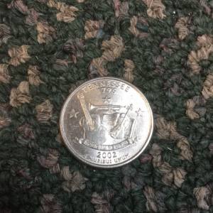 Tennessee 50 State Quarter 2002