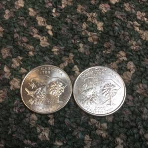 South Carolina 50 State Quarters 2000