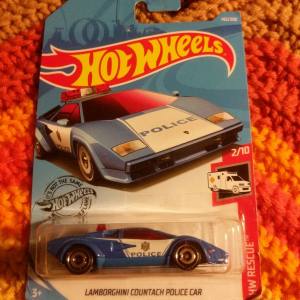 Lamborghini countach police car