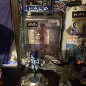 Rc2 Original Manufacture Box (halo 1 Series 1 Cortana) Joyride Halo Ast Vi Rare