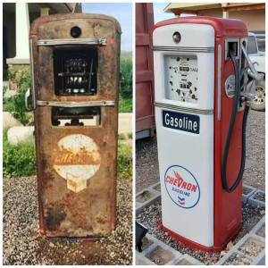 1949 Gilbarco 9961ls Gas Pump