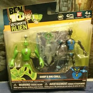 Ben 10 Ultimate Alien 2-pack Goop and Big Chill