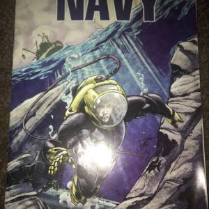 Navy Deep Down Comic