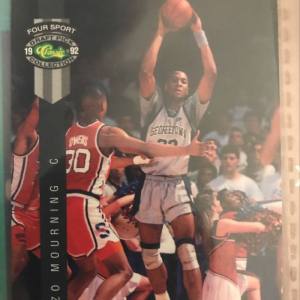 Alonzo Mourning Classic 1992 Four Sport Rookie